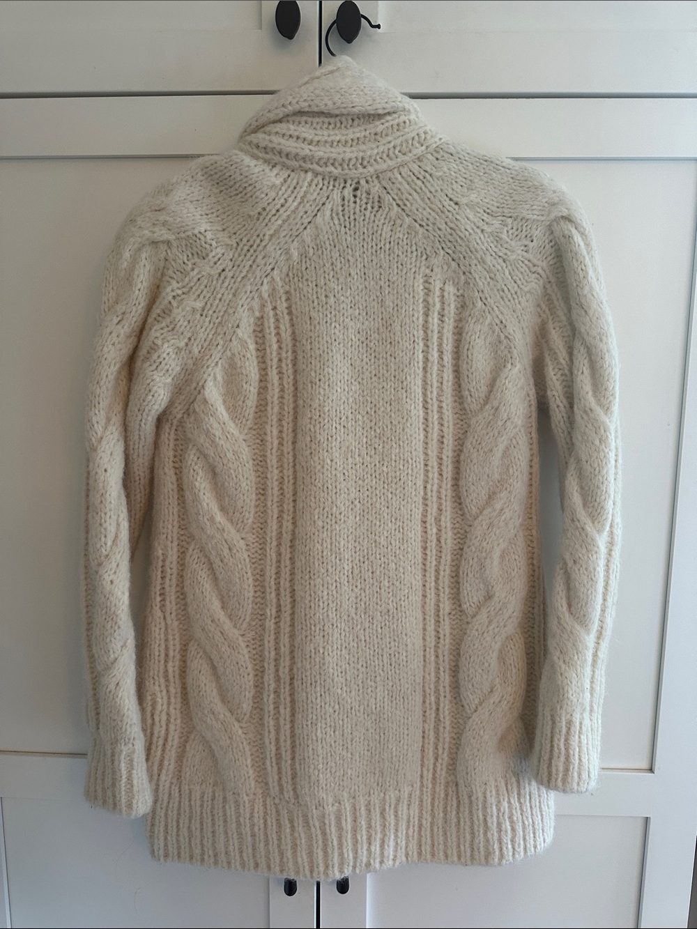 FAHERTY WINTER FROST ALPACA CARDIGAN - Picture 5 of 5